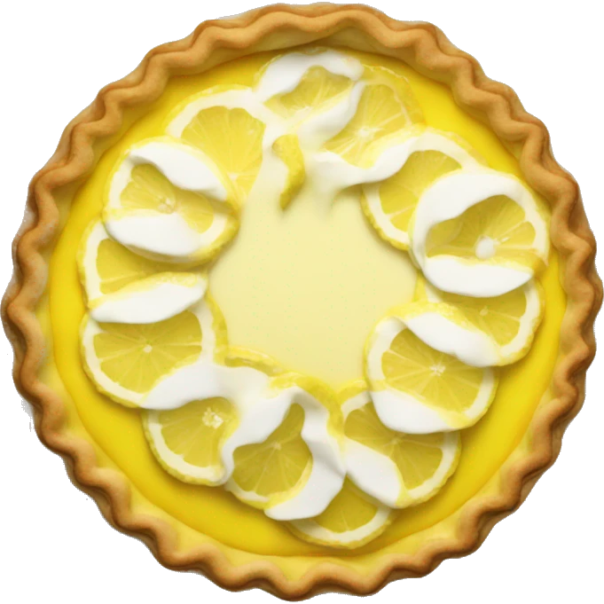 Lemon pie emoji
