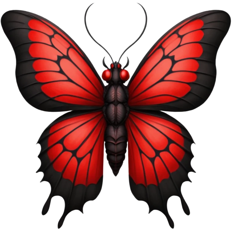 demon butterfly emoji
