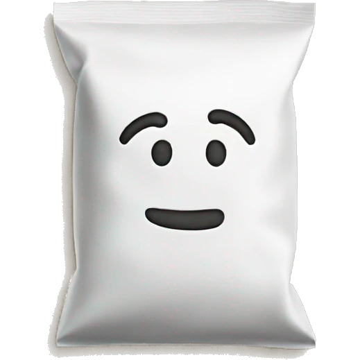 Pocket sized bag of flour  emoji