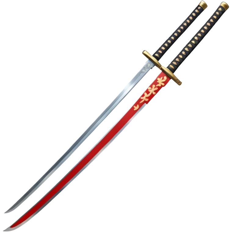 Famous old long Katana, full length chinese name on blade. emoji