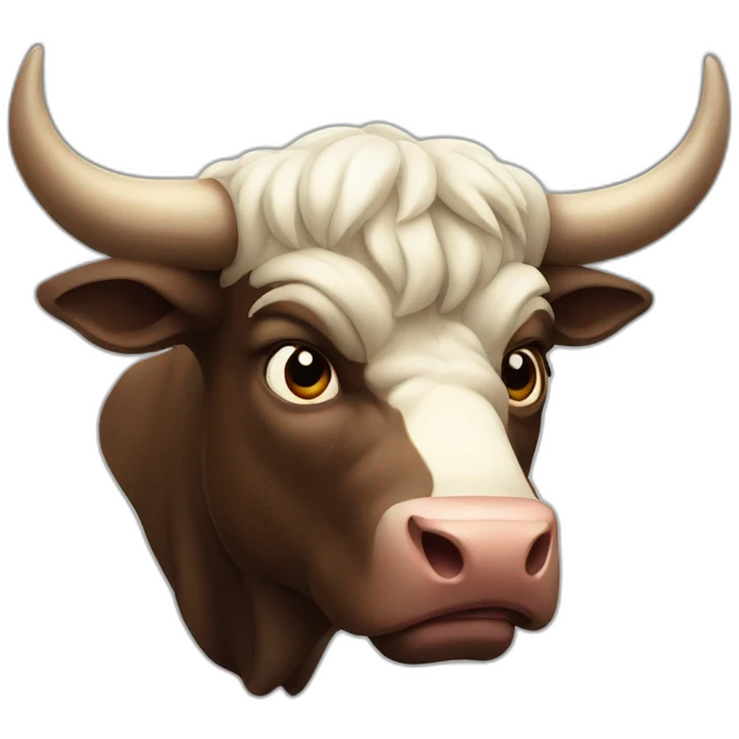 angry bull emoji