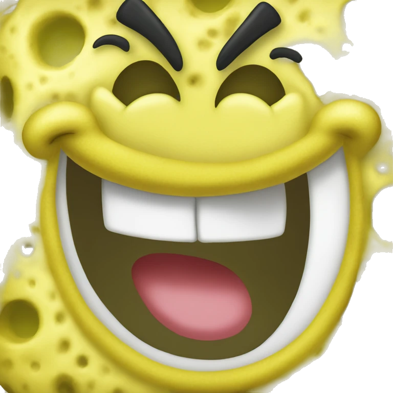 spongbob laughing emoji