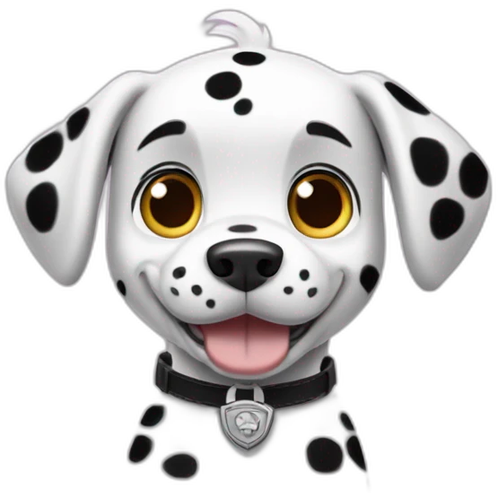 paw patrol dalmatien emoji