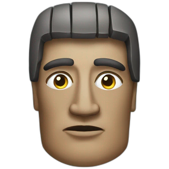 Easter Island emoji