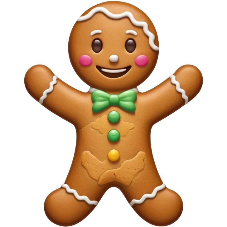 Omino di pan di zenzero  emoji