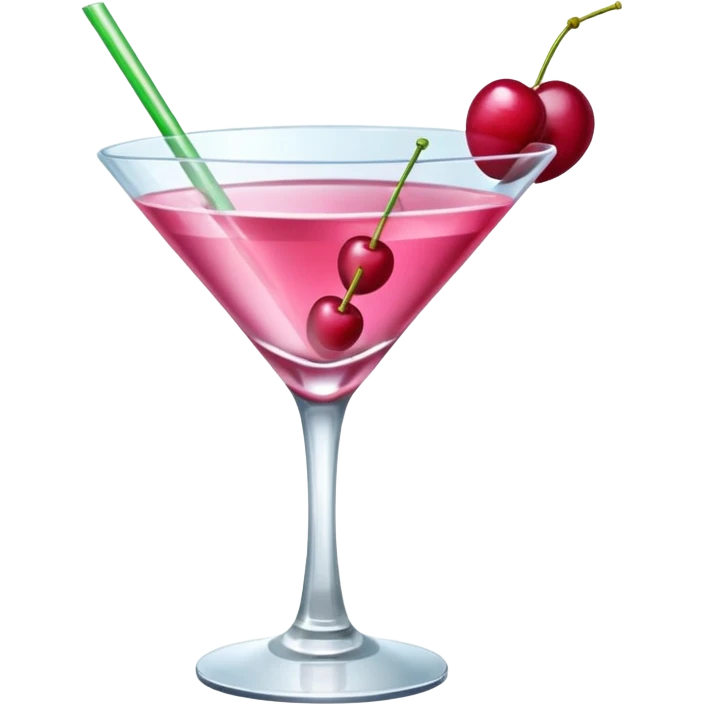 pink cocktail emoji