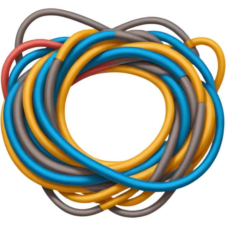 Tangled Cables emoji