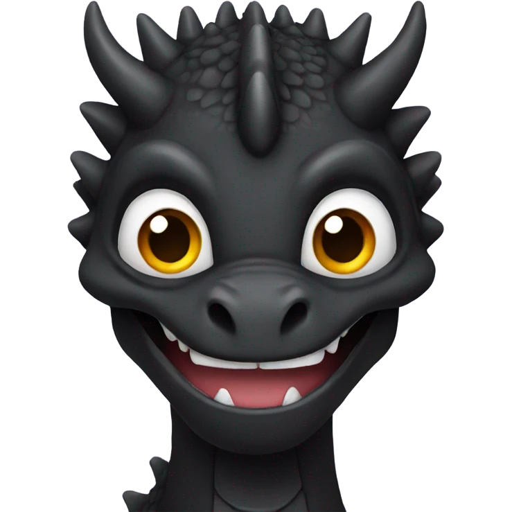 black dragon emoji