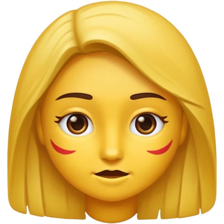 Девушка глотает девушку emoji