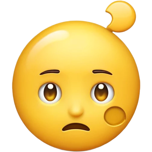 Emoji scratching its head￼  emoji