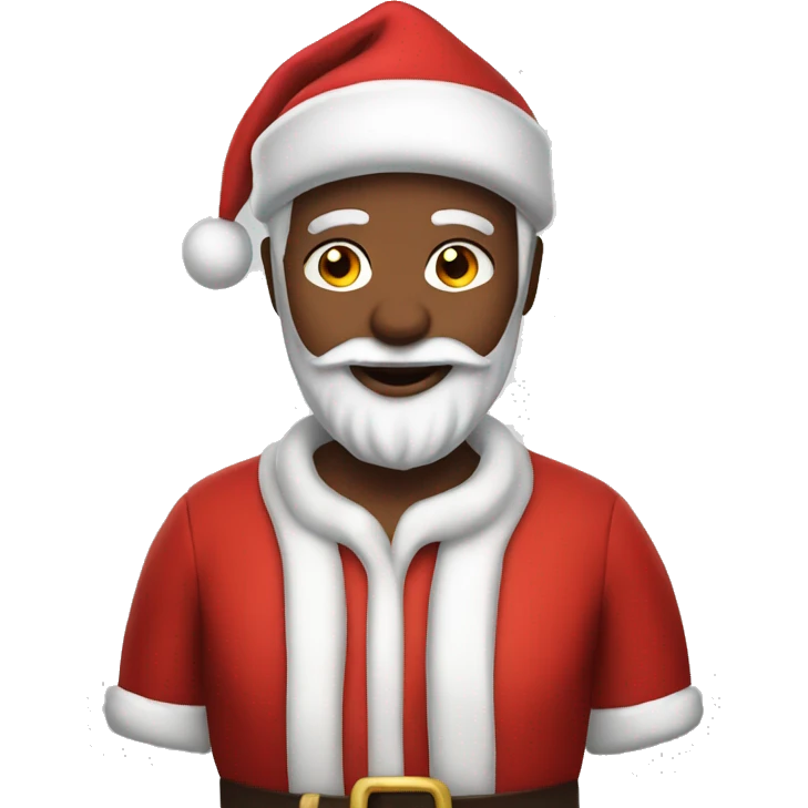 Gay Santa emoji