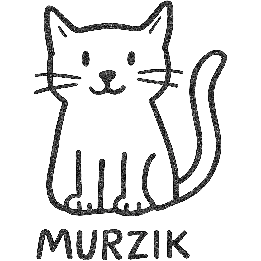 A cat named Murzik emoji