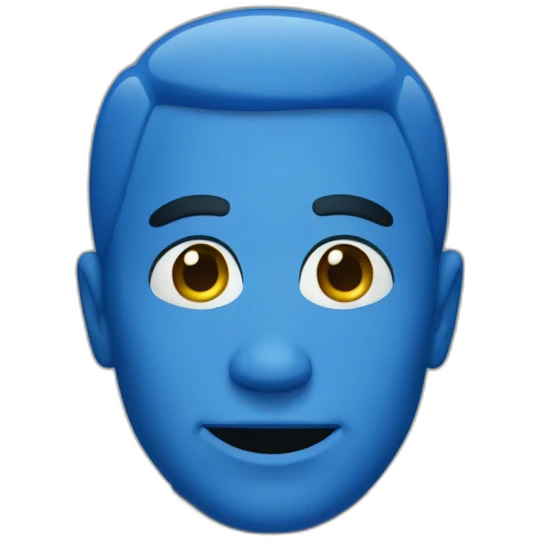 tobias blue man emoji