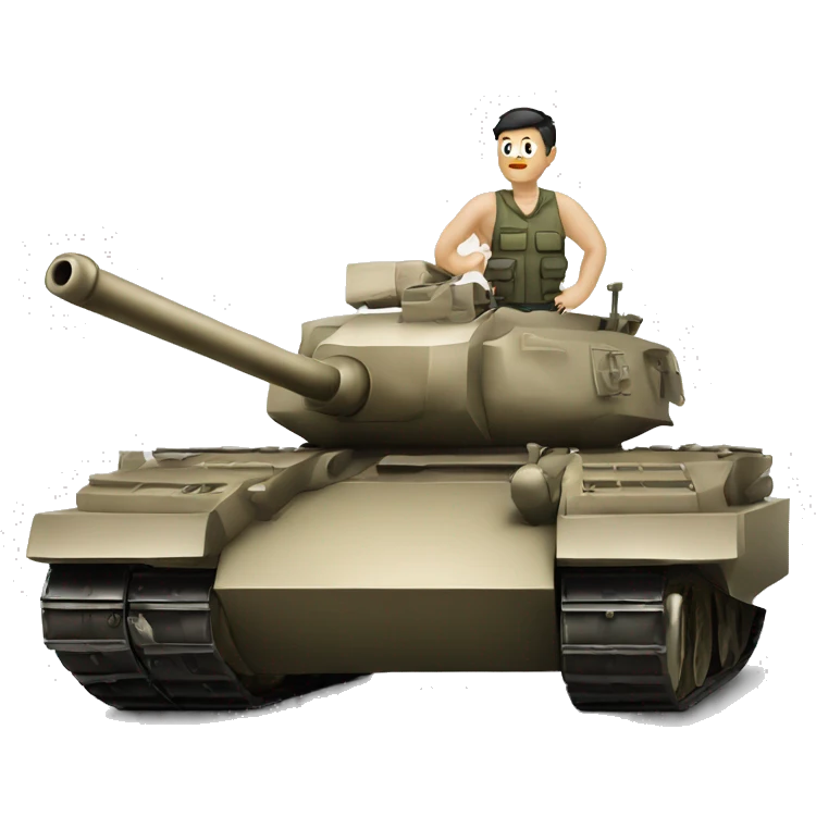 A Tank making Money  emoji