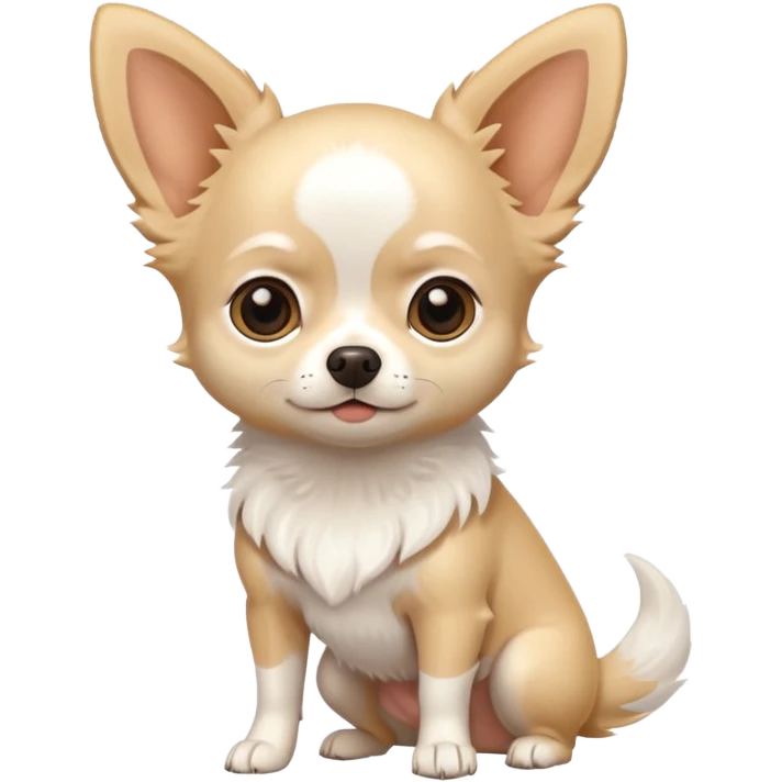 white chihuahua emoji