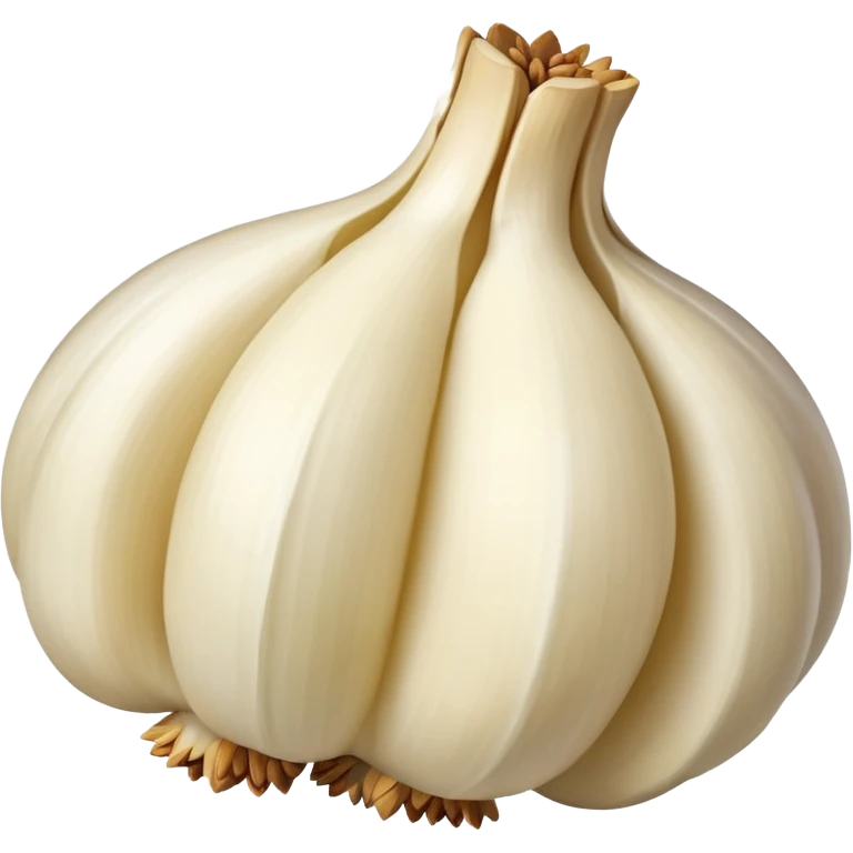 peeled garlic clove emoji