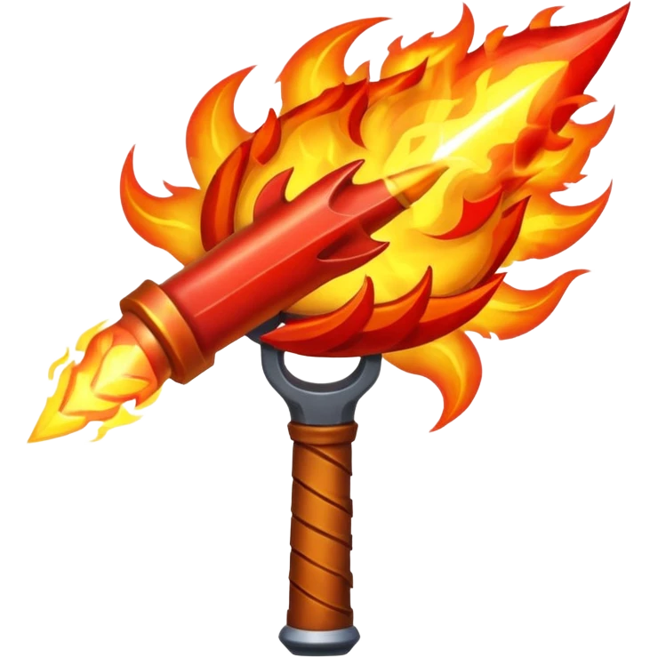 fire elemental weapon emoji