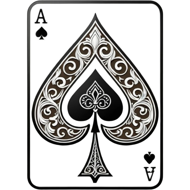 ace of spades emoji