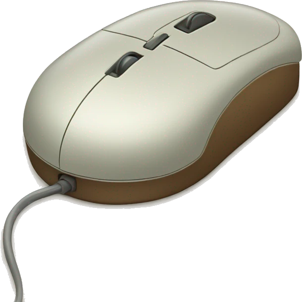 vintage computer mouse emoji