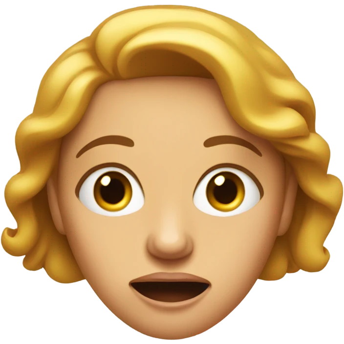 Surprised woman emoji