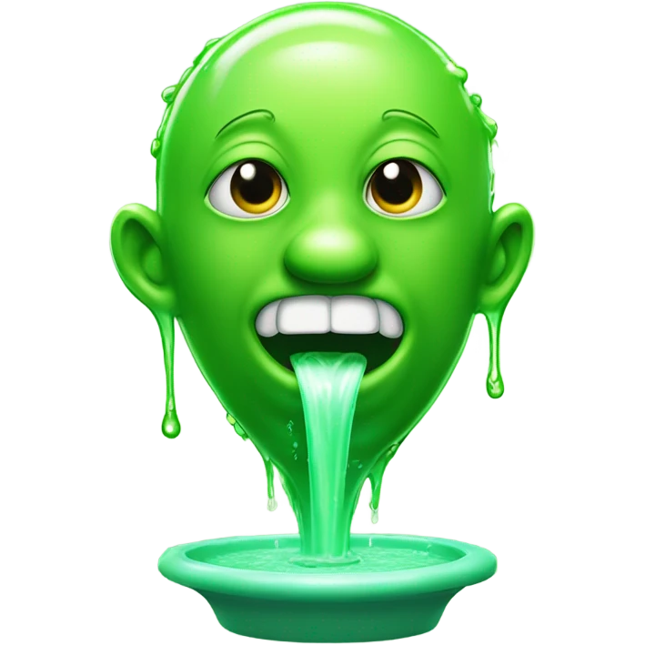 Snot fountain emoji