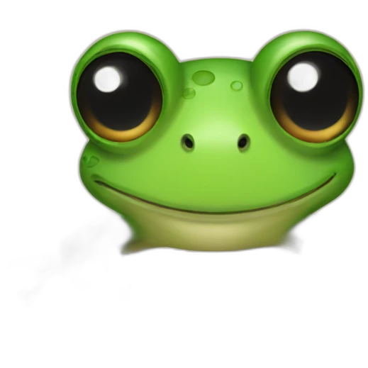 Frog bow emoji
