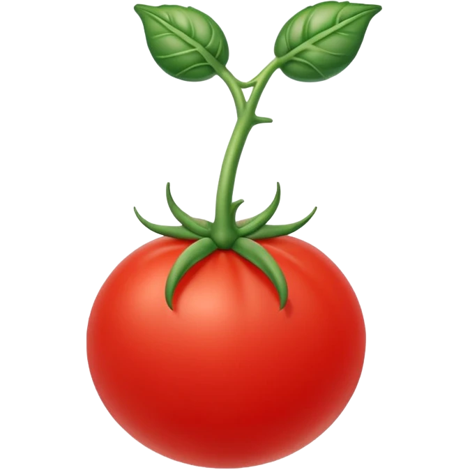 tomato shaped mouse cursor emoji