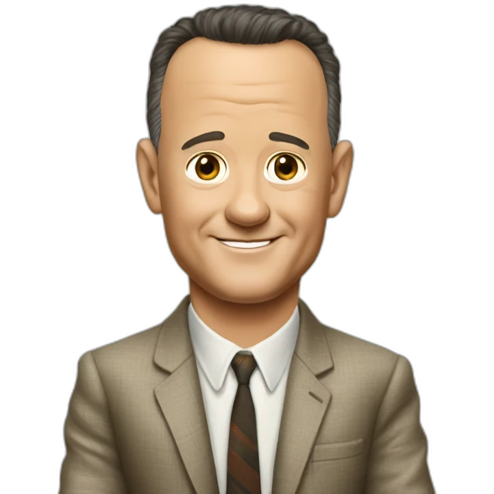 forest gump, Tom hanks emoji