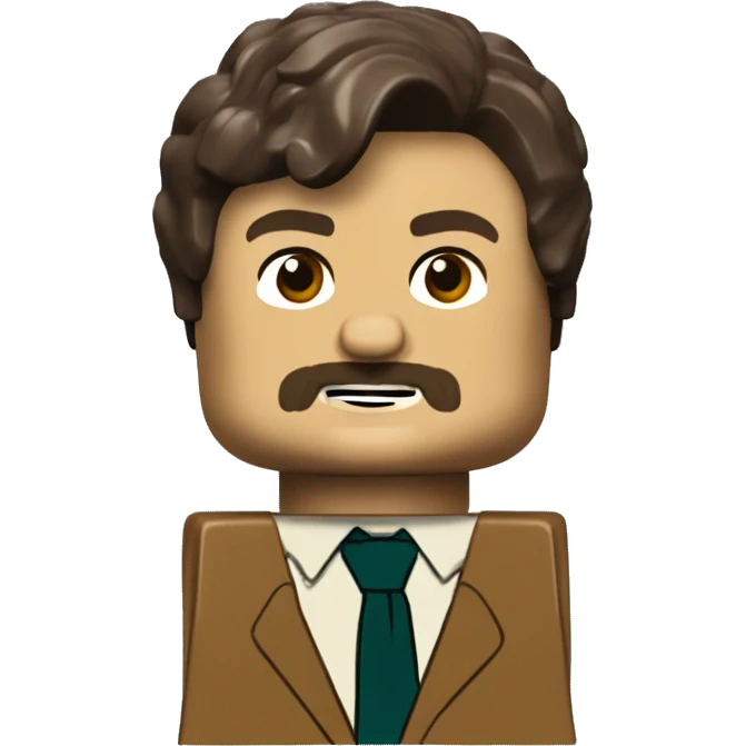 PEDRO PASCAL lego full body emoji