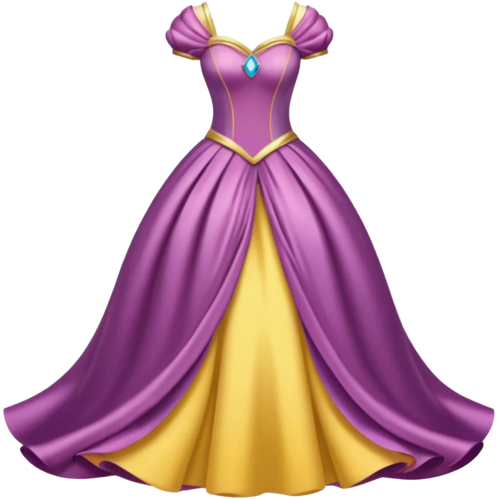 Disney Princess dress emoji