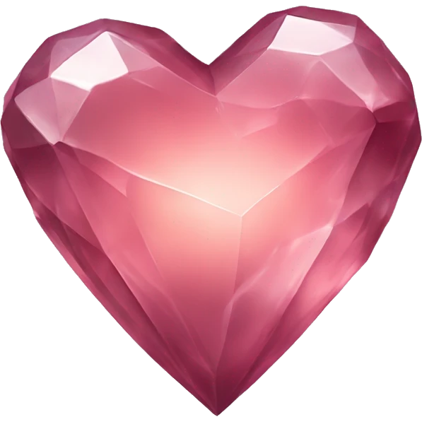 Crystal heart emoji