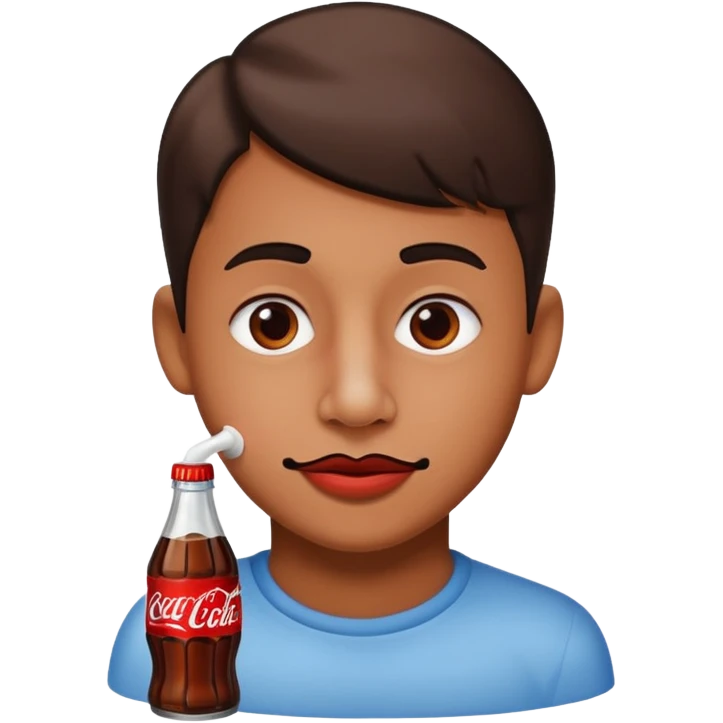 Coke nose emoji