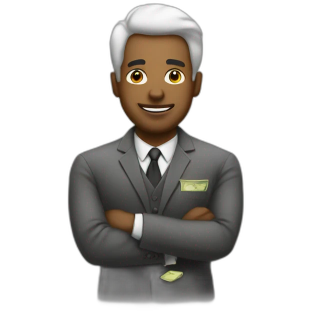 Money man emoji