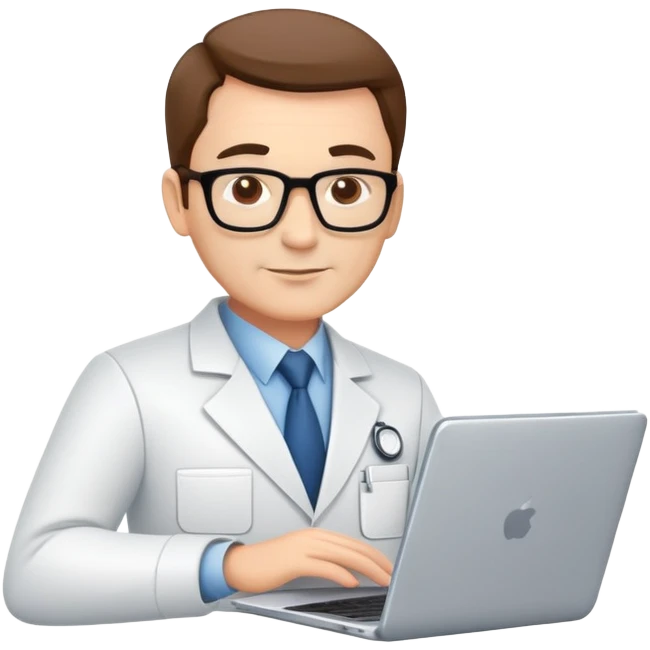 Middle IT Specialist with laptop and tablet, confident pose, moderately experienced face, showing mid-level technical skills emoji