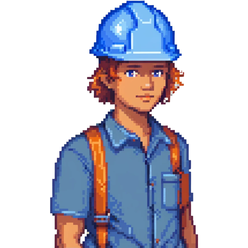 blue rescue worker hard hat emoji