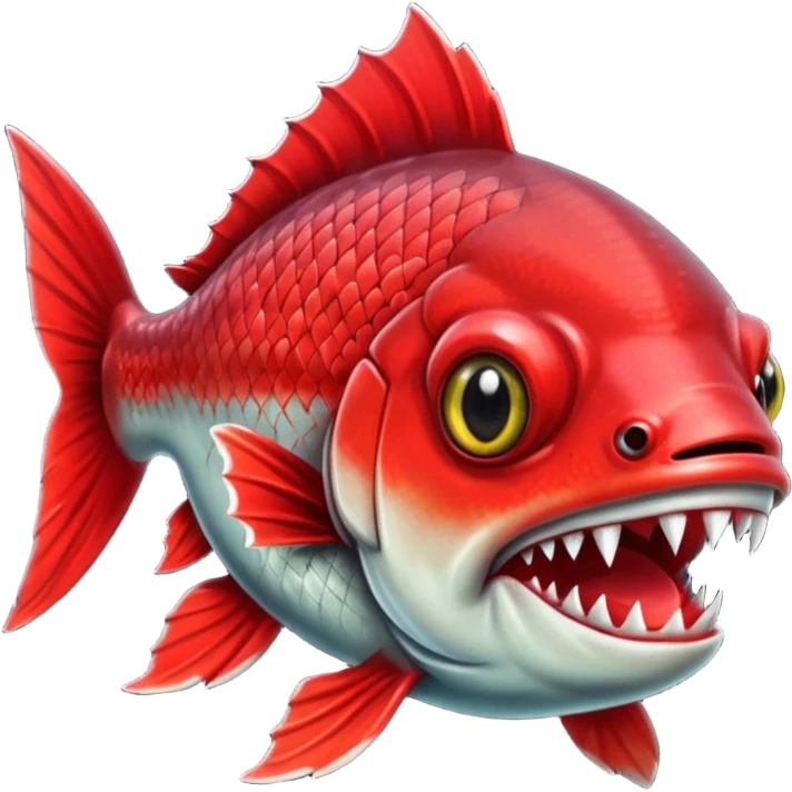Piranha emoji