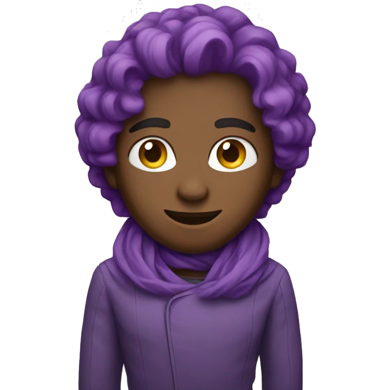 Purple  emoji