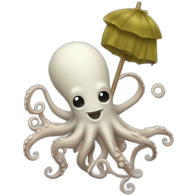 OCTOPUS BUSINESSMAN WITH LOOSE TENTACLES SWINGING emoji