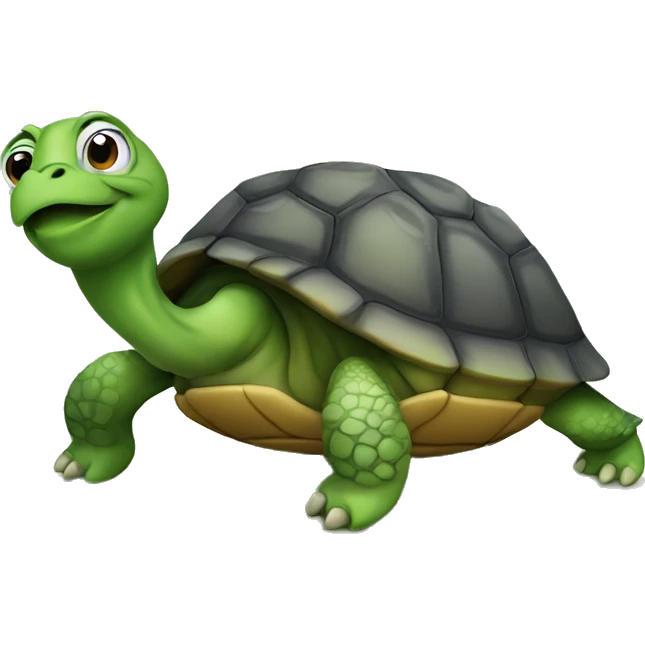 Funny turtle  emoji