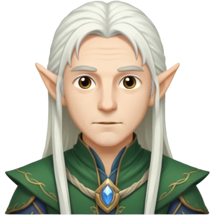 ESO male high elf emoji