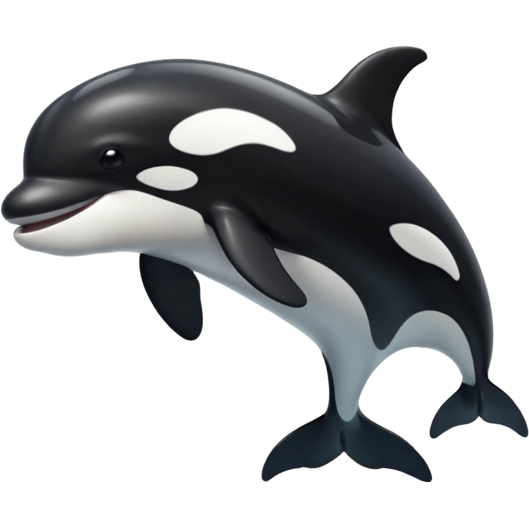 Orca whale emoji