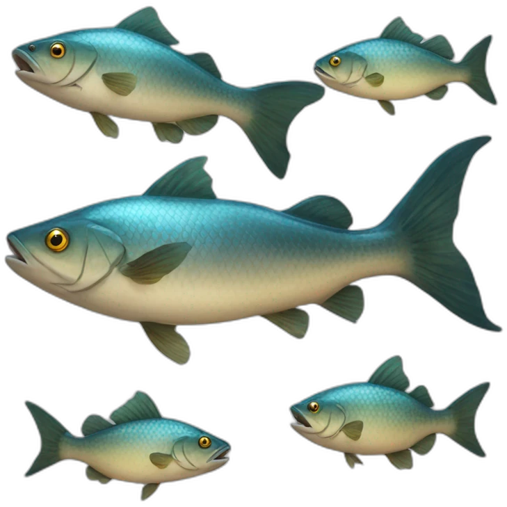 huge fish emoji