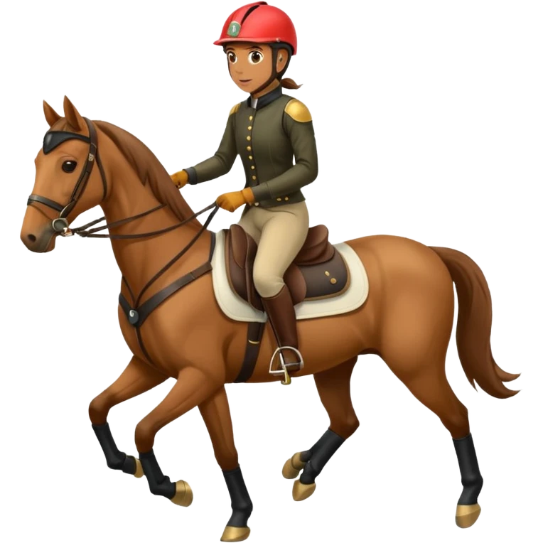 horse rider emoji