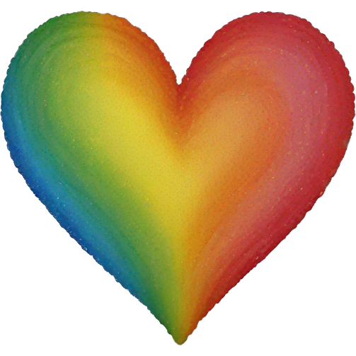 rainbow heart emoji