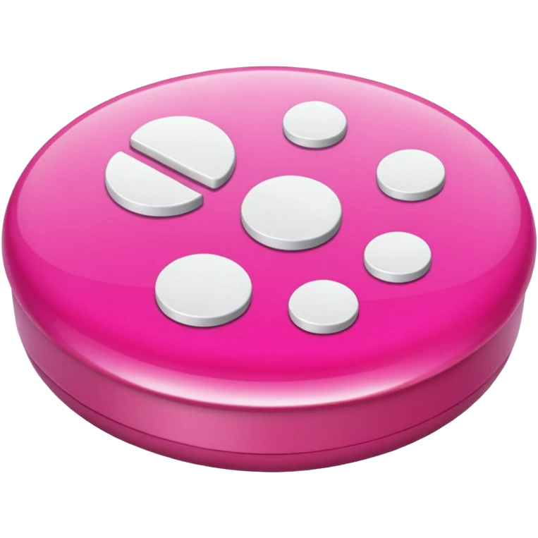 Pink pills emoji