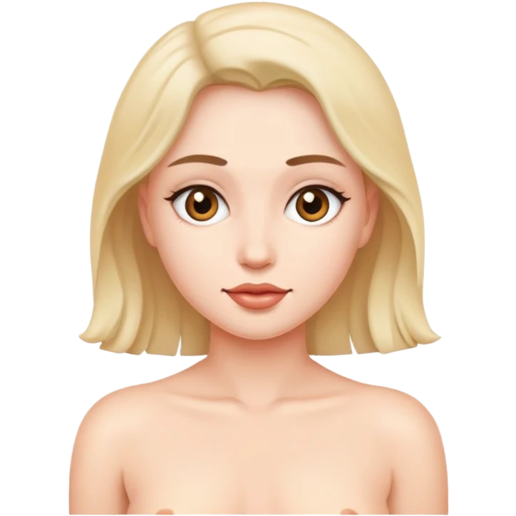 Naked woman emoji