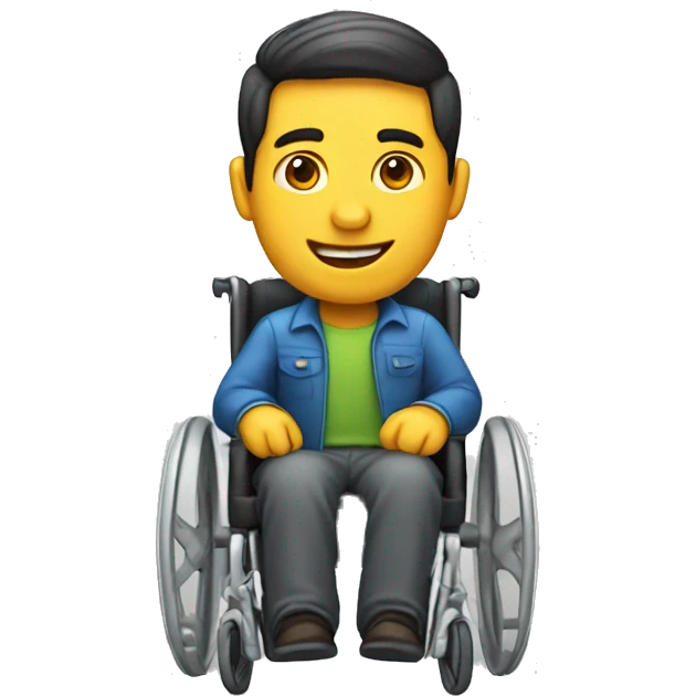 wheelchair male developer emoji