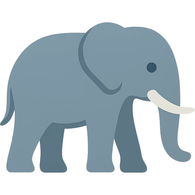 Elephant emoji
