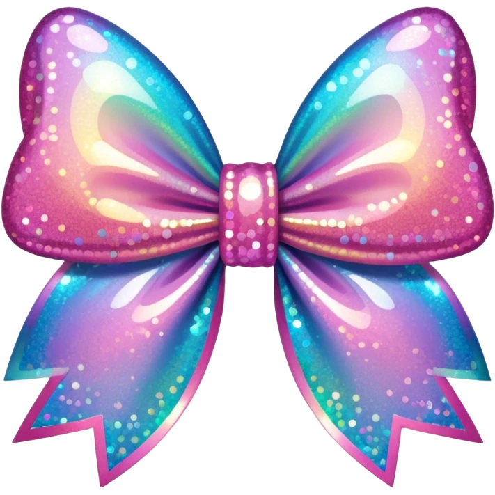 Glitter Bow emoji