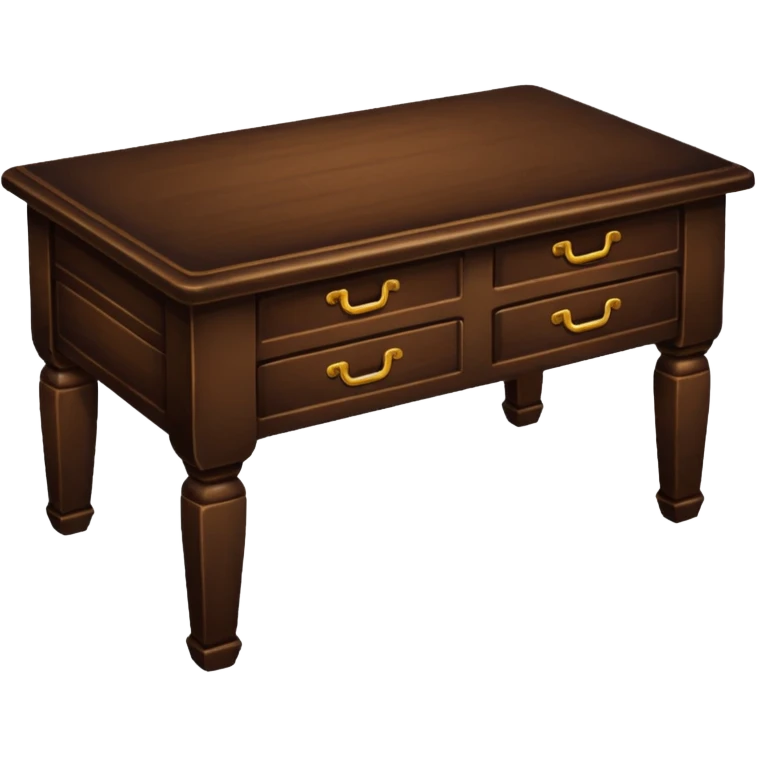 Living room table emoji